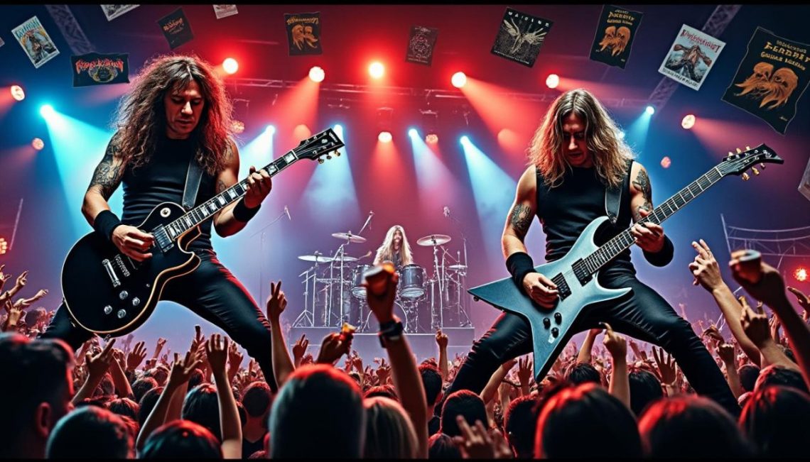 découvrez le classement ultime des 50 meilleurs riffs de heavy metal, sélectionnés par les fans passionnés du genre. plongez dans l’univers des guitares puissantes et retrouvez les morceaux emblématiques qui ont marqué l’histoire du metal !
