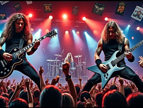 découvrez le classement ultime des 50 meilleurs riffs de heavy metal, sélectionnés par les fans passionnés du genre. plongez dans l’univers des guitares puissantes et retrouvez les morceaux emblématiques qui ont marqué l’histoire du metal !