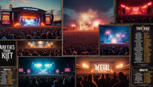 découvrez où voir vos groupes metal préférés en concert grâce à notre guide des itinéraires de tournée : dates, villes et infos pour ne rien manquer !
