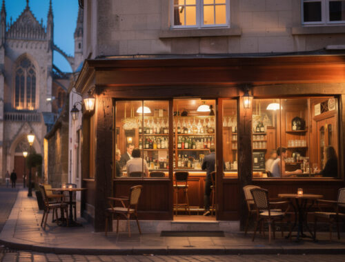 découvrez un bar chaleureux situé au cœur du quartier, à deux pas de la cathédrale, idéal pour des moments conviviaux et authentiques.